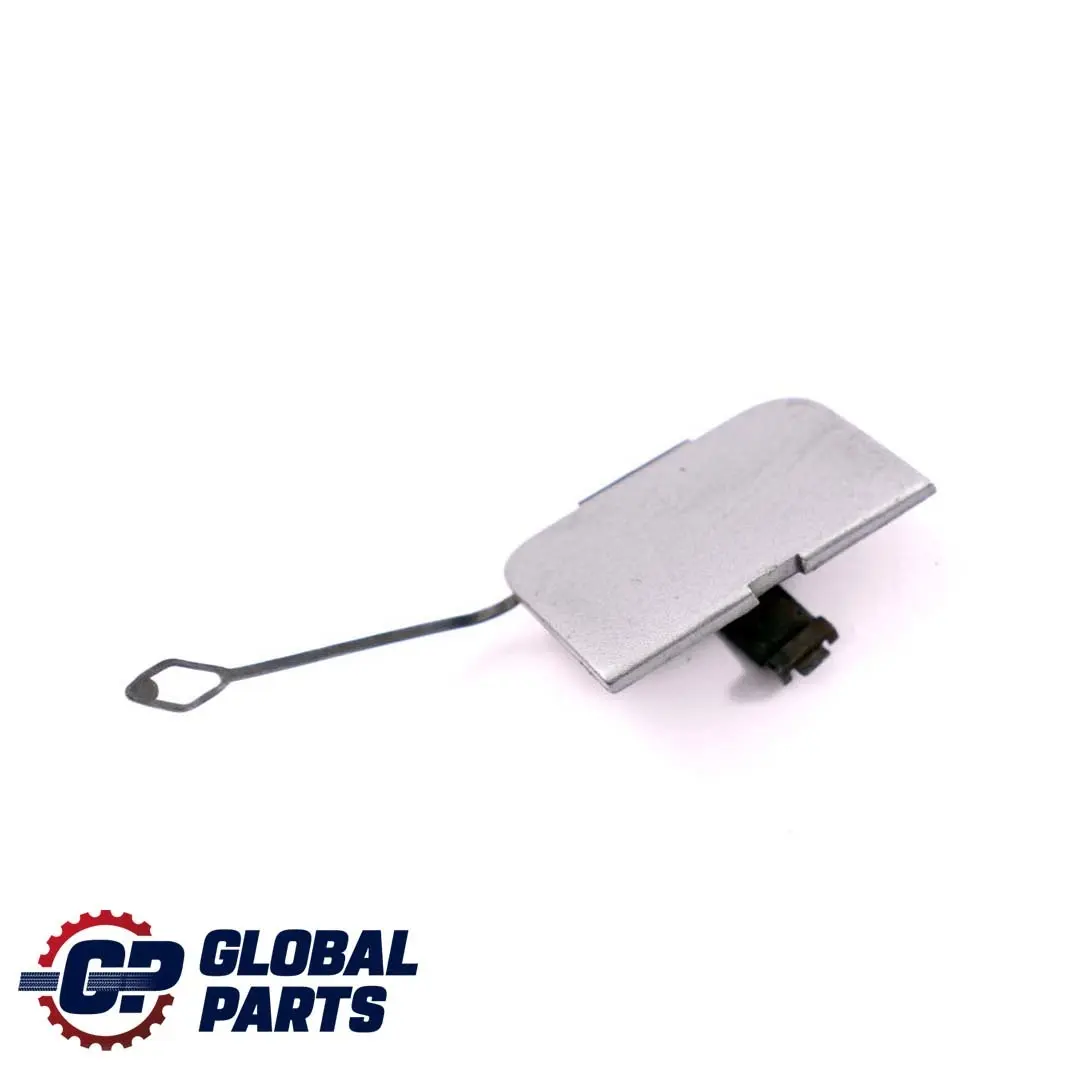 Front Bumper Flap Towing Eye Silbergrau Silver Grey to BMW 3 E46 Saloon Touring with Part number 9071064 BMW 3 E46 Saloon Touring Front Bumper Flap Towing Eye Silbergrau Silver Grey - SKU P0001202-SBG - Part number 9071064