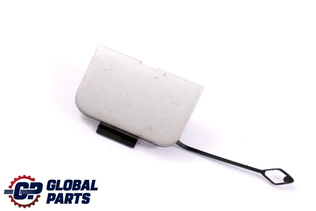 Front Bumper Flap Towing Eye Titansilber Silver to BMW 3 Series E46 Saloon Touring with Part number 9071064 BMW 3 Series E46 Saloon Touring Front Bumper Flap Towing Eye Titansilber Silver - SKU P0001202-TS - Part number 9071064