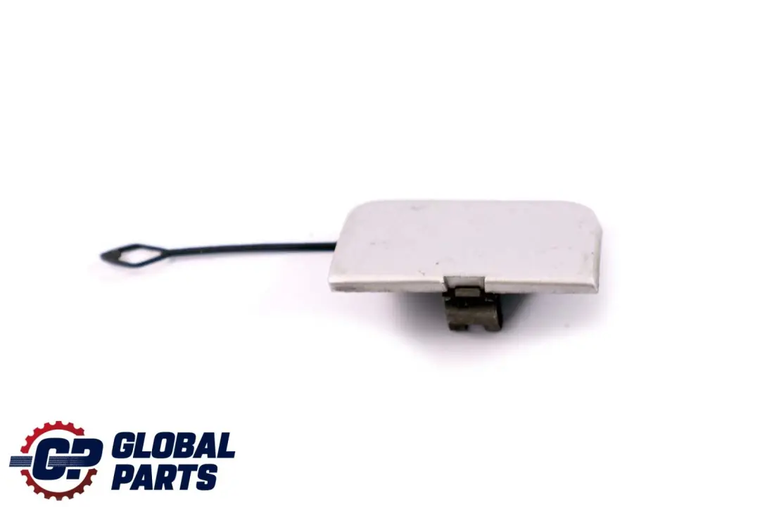 Front Bumper Flap Towing Eye Titansilber Silver to BMW 3 Series E46 Saloon Touring with Part number 9071064 BMW 3 Series E46 Saloon Touring Front Bumper Flap Towing Eye Titansilber Silver - SKU P0001202-TS - Part number 9071064