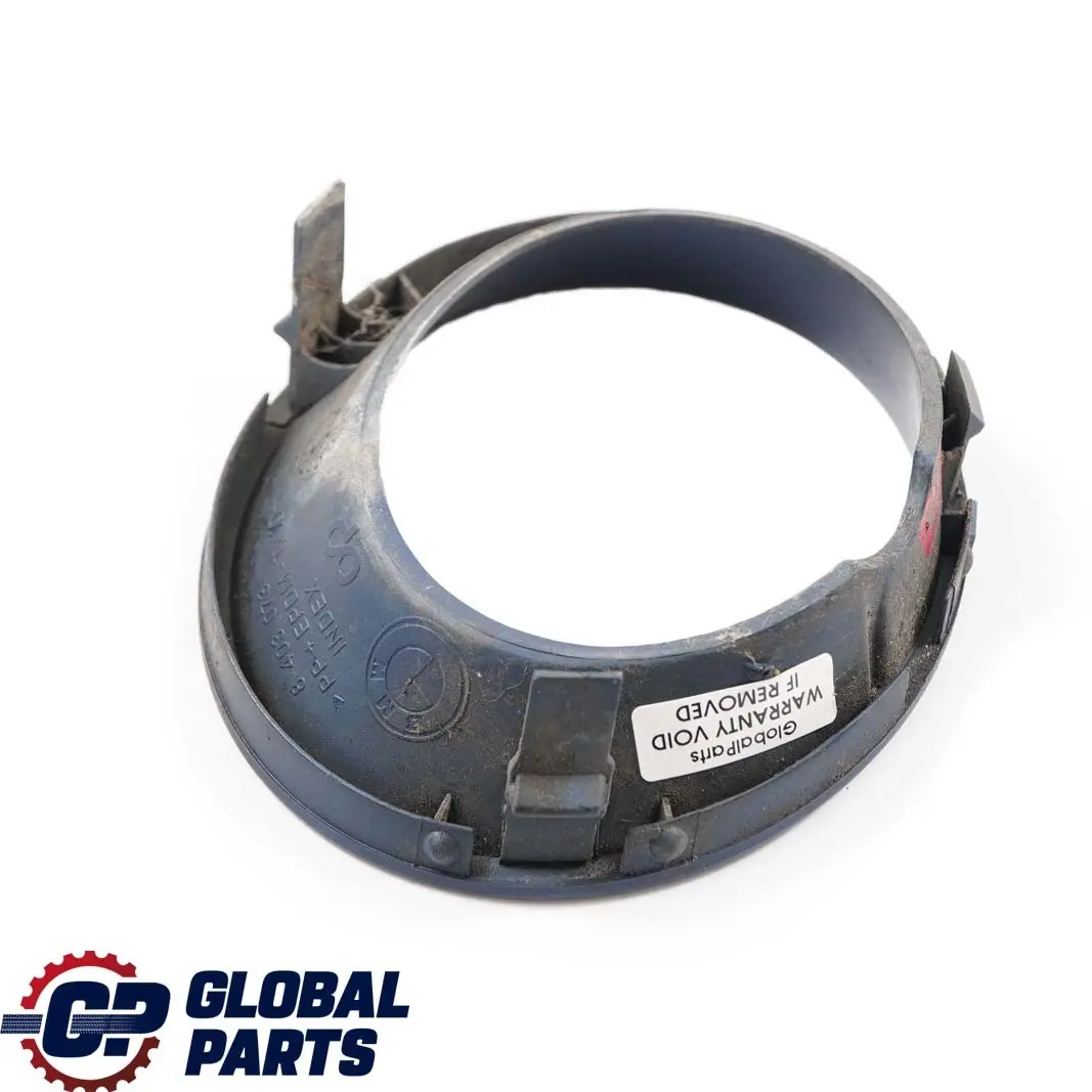 BMW X5 E53 A L'Avant Gauche Couverture Anti-brouillard Bleu Topaze Metal 364 - SKU P0007137-TPB - Numéro de pièce 0007137