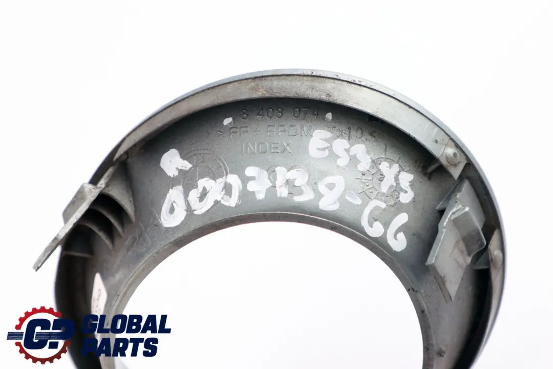 BMW X5 Series E53 Front Right O/S Bumper Cover Fog Lamp Graugruen Metallic - SKU P0007138-GG - Part number 0007138