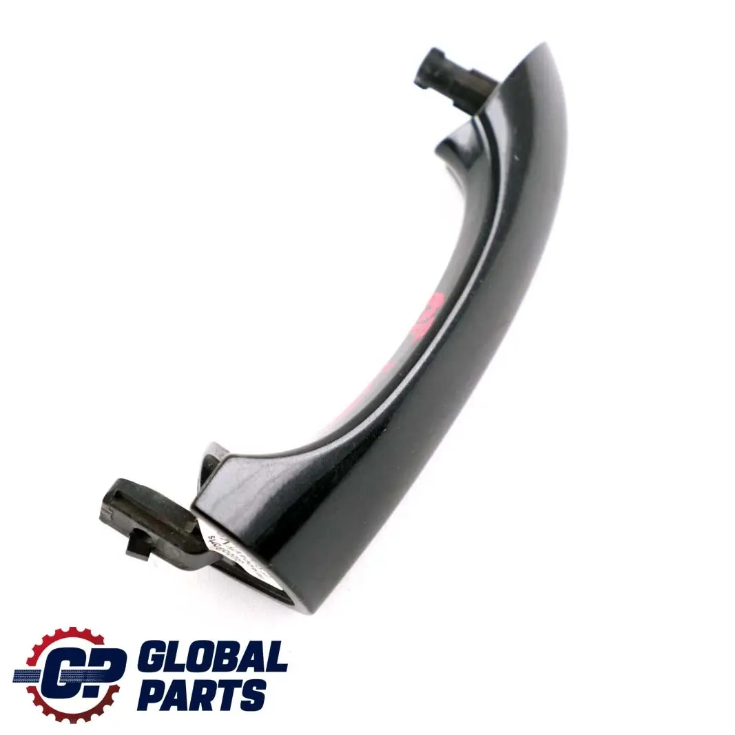 Front Rear Right Door O/S Grab Handle Black Sapphire 475 to BMW X5 Series E53 with Part number 0007423 BMW X5 Series E53 Front Rear Right Door O/S Grab Handle Black Sapphire 475 - SKU P0007423-BS - Part number 0007423