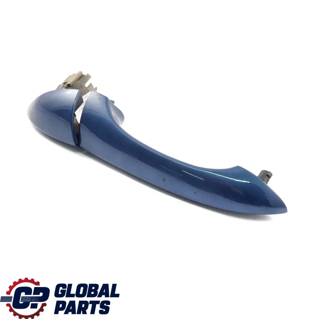 Puerta Trasera Derecha Asidero Topasblau Azul Metalizado 364 para BMW E53 con número de pieza 0007423 BMW E53 Puerta Trasera Derecha Asidero Topasblau Azul Metalizado 364 - SKU P0007423-TPB1 - Número de pieza 0007423