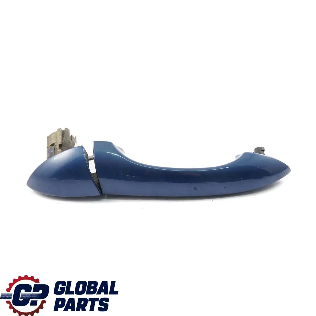Right Door O/S Grab Handle Topasblau Metallic Blue 364 to BMW X5 Series E53 Rear with Part number 0007423 BMW X5 Series E53 Rear Right Door O/S Grab Handle Topasblau Metallic Blue 364 - SKU P0007423-TPB1 - Part number 0007423