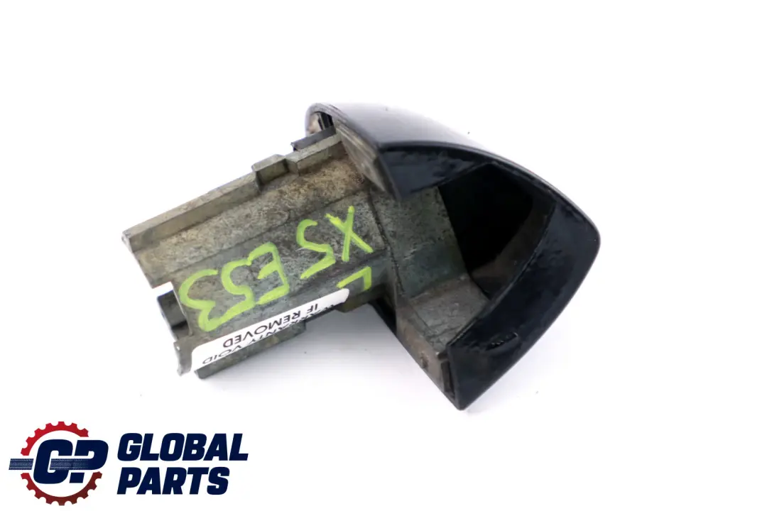 Tapa Manija Puerta Trasera Izquierda Negro Zafiro - 475 P para BMW X5 E53 con número de pieza 0007434 BMW X5 E53 Tapa Manija Puerta Trasera Izquierda Negro Zafiro - 475 P - SKU P0007434-BS - Número de pieza 0007434