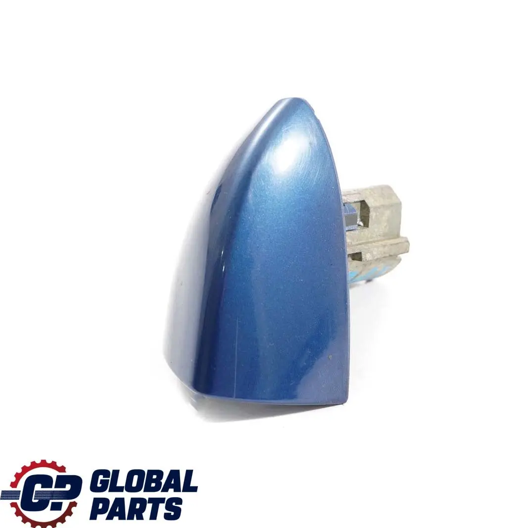 Handle Left Door Front Rear N/S Topasblau Metallic Blue to BMW X5 Series E53 Cover with Part number 0007434 BMW X5 Series E53 Cover Handle Left Door Front Rear N/S Topasblau Metallic Blue - SKU P0007434-TPB - Part number 0007434