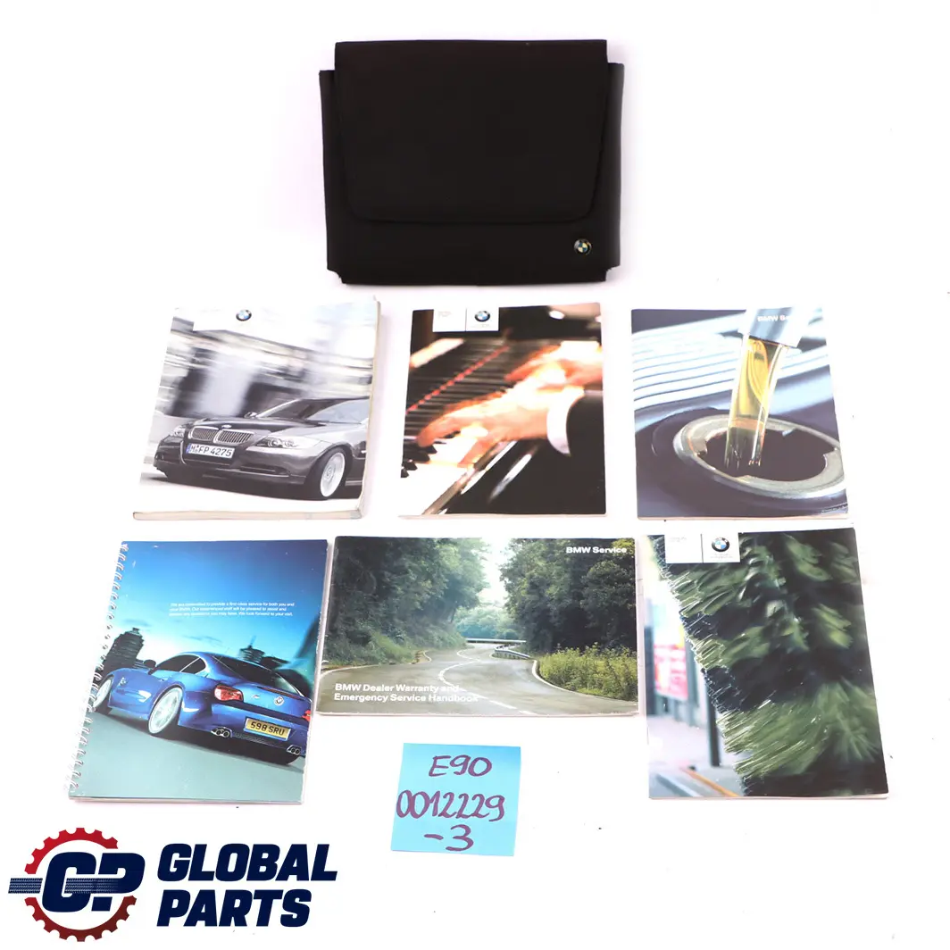 Owner's Handbook Service Instructions Pouch Case Wallet to BMW 3 Series E90 3 with Part number 0012229 BMW 3 Series E90 3 Owner's Handbook Service Instructions Pouch Case Wallet - SKU P0012229-3 - Part number 0012229