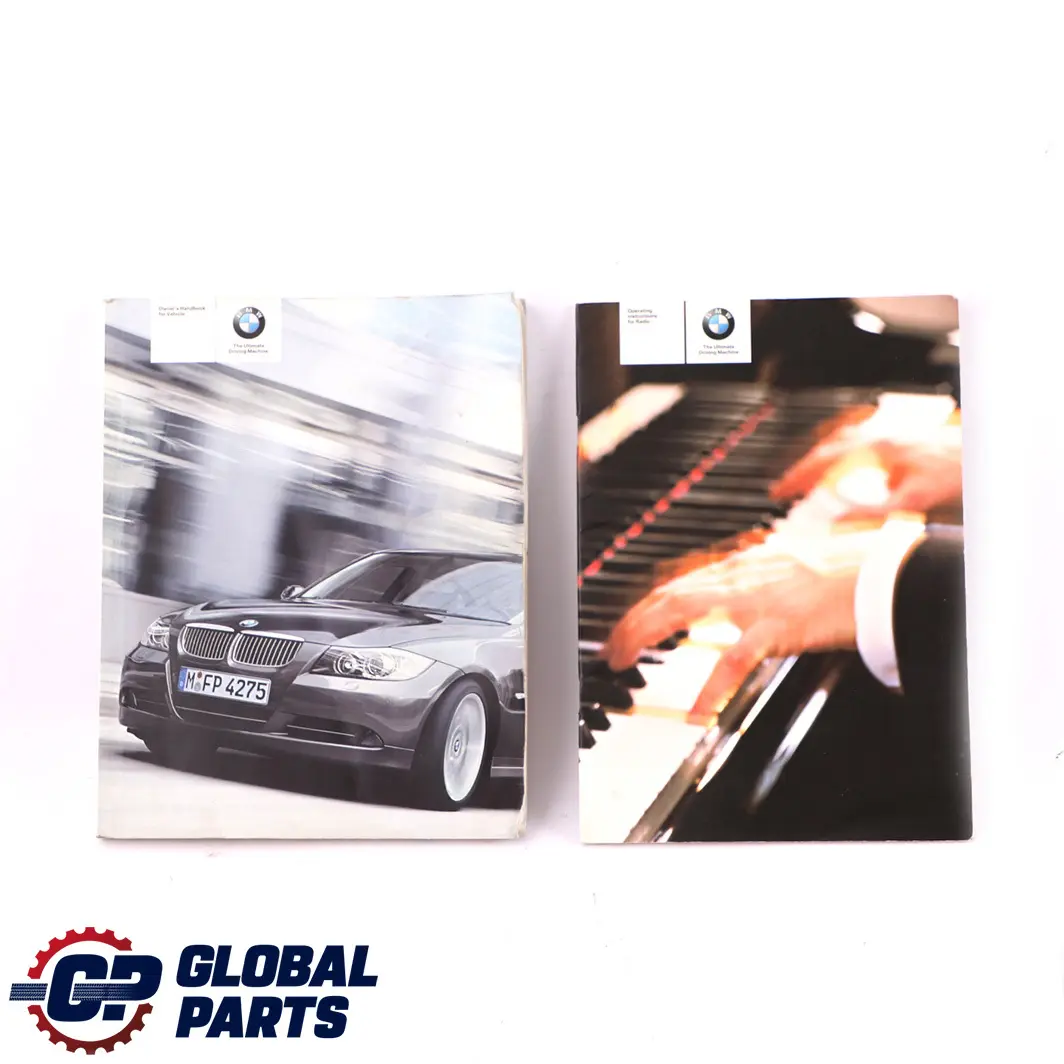 BMW 3 Series E90 3 Owner's Handbook Service Instructions Pouch Case Wallet - SKU P0012229-3 - Part number 0012229