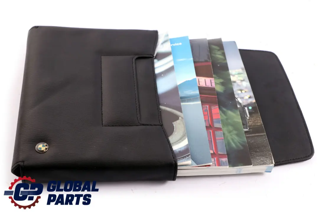 BMW 5 Series 2 E60 E61 Service Booklet Owner's Handbook Books Set Wallet Case - SKU P0012257-2 - Part number 0012257