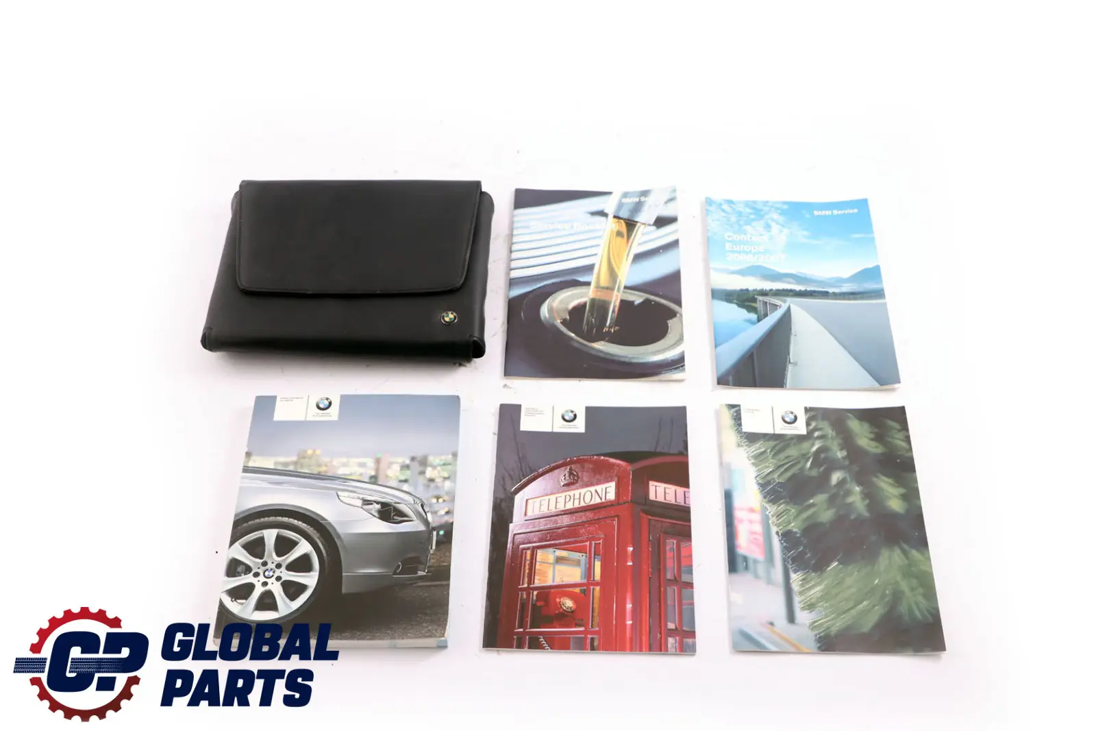 BMW 5 Series 2 E60 E61 Service Booklet Owner's Handbook Books Set Wallet Case