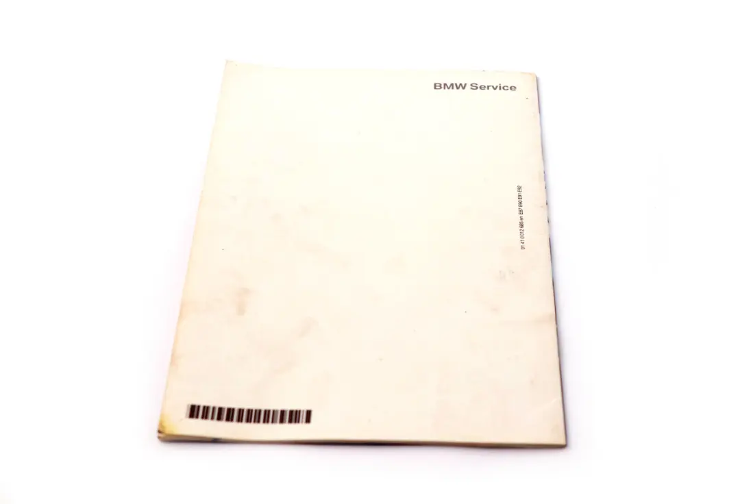 Service Booklet Book 0012685 to BMW 1 3 Series E81 E87 E90 E91 E92 with Part number 0013062 BMW 1 3 Series E81 E87 E90 E91 E92 Service Booklet Book 0012685 - SKU P0012685 - Part number 0013062