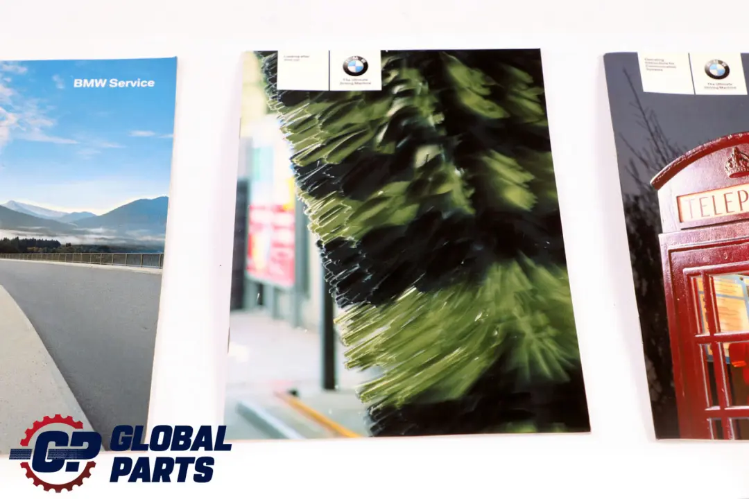 BMW 5 Series 1 E60 E61 LCI Service Booklet Owner's Handbook Books Set Case - SKU P0014024-1 - Part number 0014024