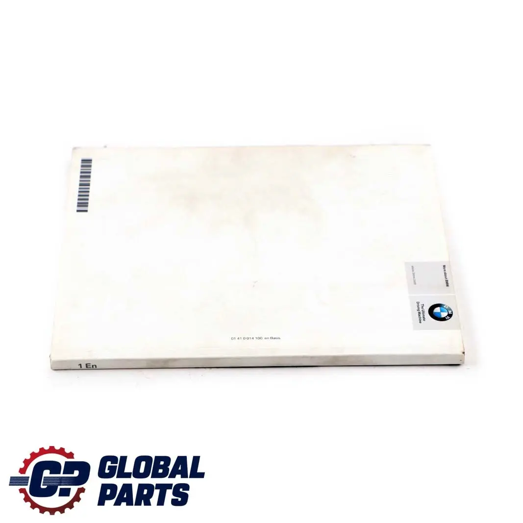 BMW 1 Series E81 E87 LCI 4 Owner's Handbook Manual Book - SKU P0014100-4 - Part number 0014100