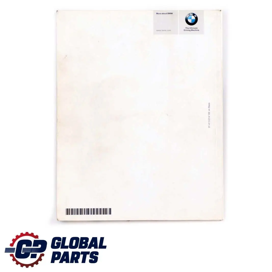 Owner's Handbook Manual Book to BMW 1 Series E81 E87 LCI 4 with Part number 0014100 BMW 1 Series E81 E87 LCI 4 Owner's Handbook Manual Book - SKU P0014100-4 - Part number 0014100