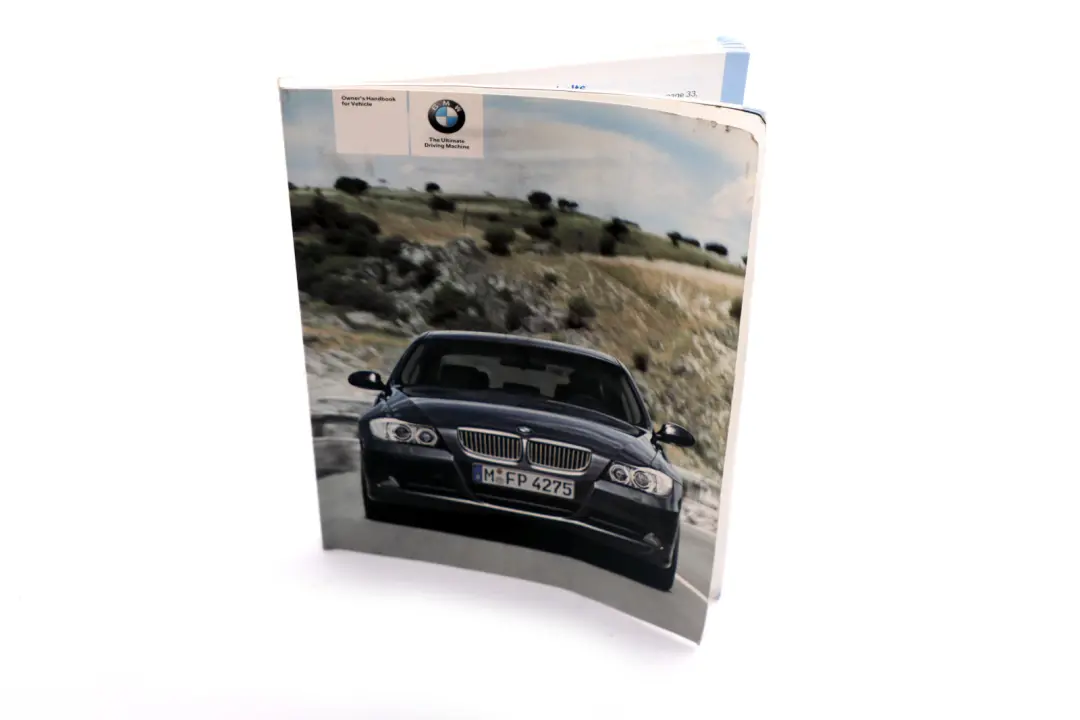 BMW 3 Series E90 E91 Service Booklet Owner's Handbook Book - SKU P0014153-3 - Part number 0014153