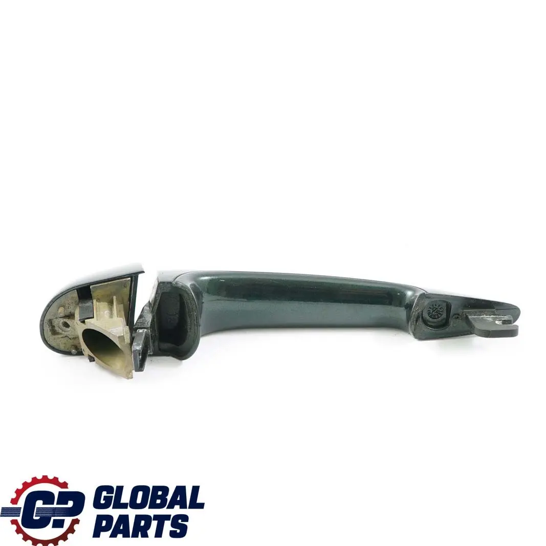 Outside Door Handle Rear Right O/S Oxfordgruen Oxford Green to BMW 3 E46 with Part number 0018013 BMW 3 E46 Outside Door Handle Rear Right O/S Oxfordgruen Oxford Green - SKU P0018013-OXF - Part number 0018013