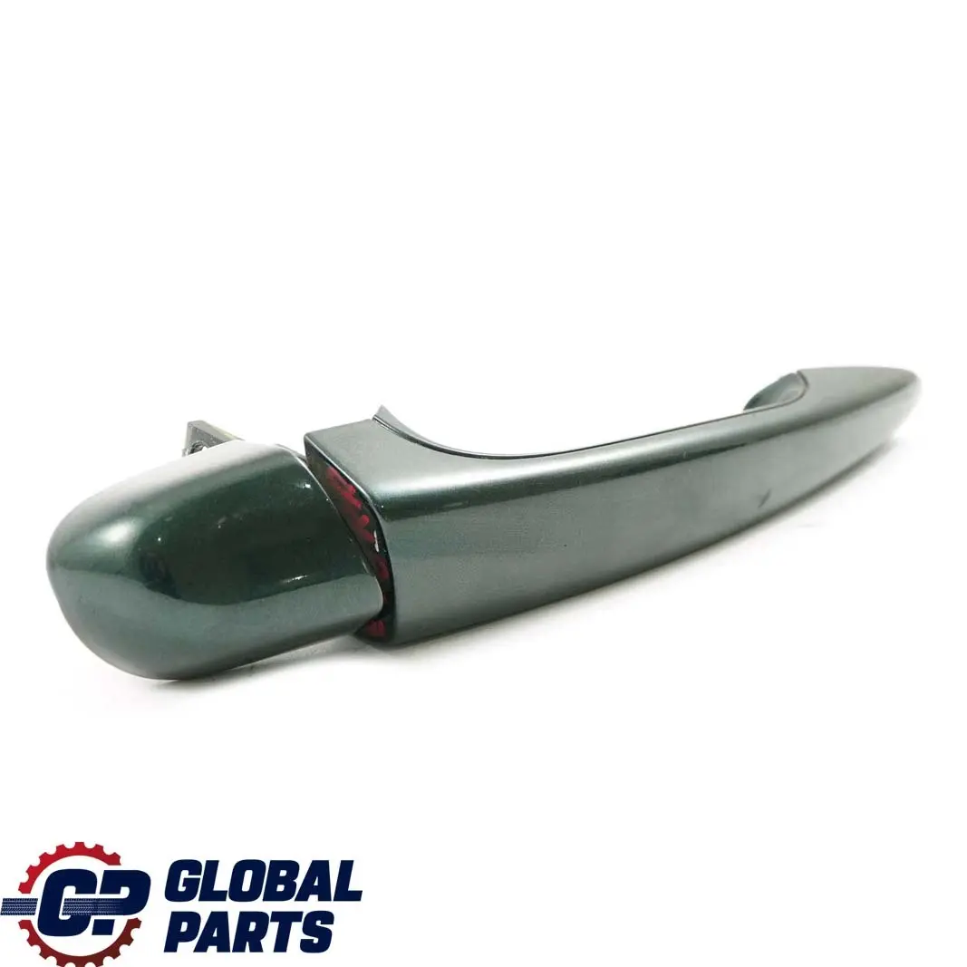 BMW 3 E46 Outside Door Handle Rear Right O/S Oxfordgruen Oxford Green - SKU P0018013-OXF - Part number 0018013