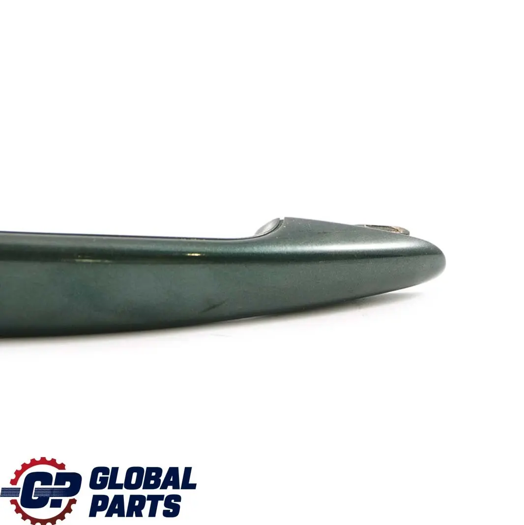 BMW 3 E46 Outside Door Handle Rear Right O/S Oxfordgruen Oxford Green - SKU P0018013-OXF - Part number 0018013