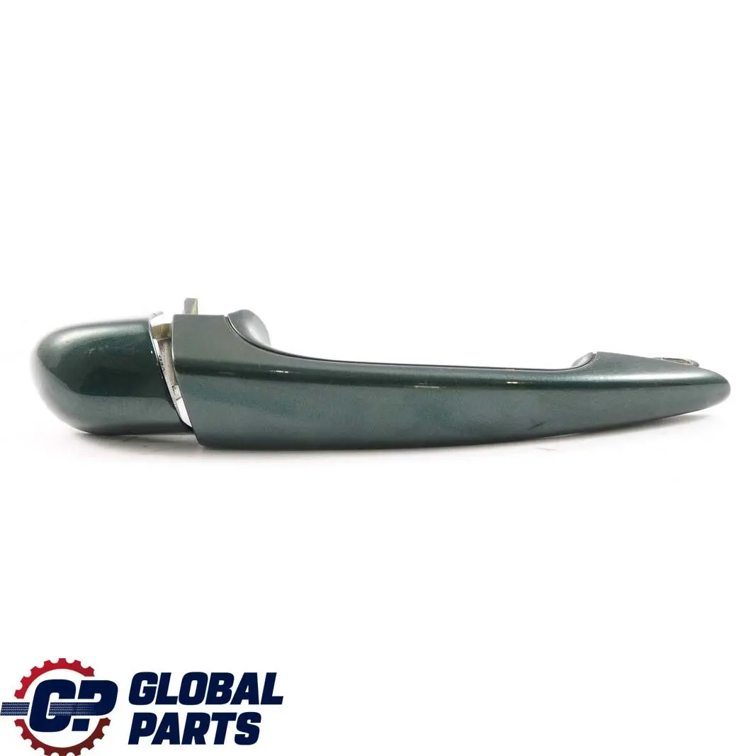 Outside Door Handle Rear Right O/S Oxfordgruen Oxford Green to BMW 3 E46 with Part number 0018013 BMW 3 E46 Outside Door Handle Rear Right O/S Oxfordgruen Oxford Green - SKU P0018013-OXF - Part number 0018013