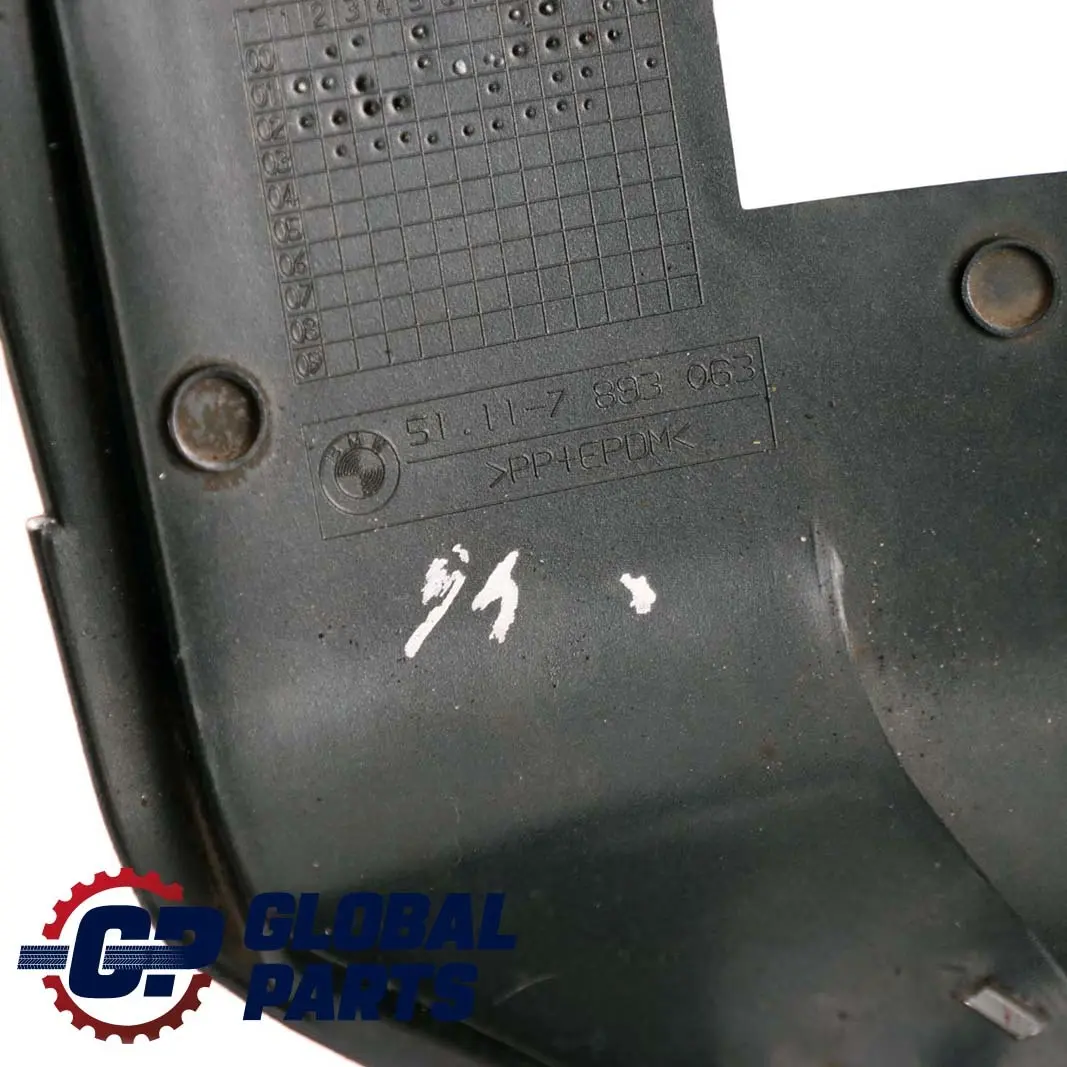 BMW 3 E46 Coupe Cabrio M Sport Rear Bumper Trim Guide Left N/S 7893063 - SKU P0025185-1 - Part number 0025185
