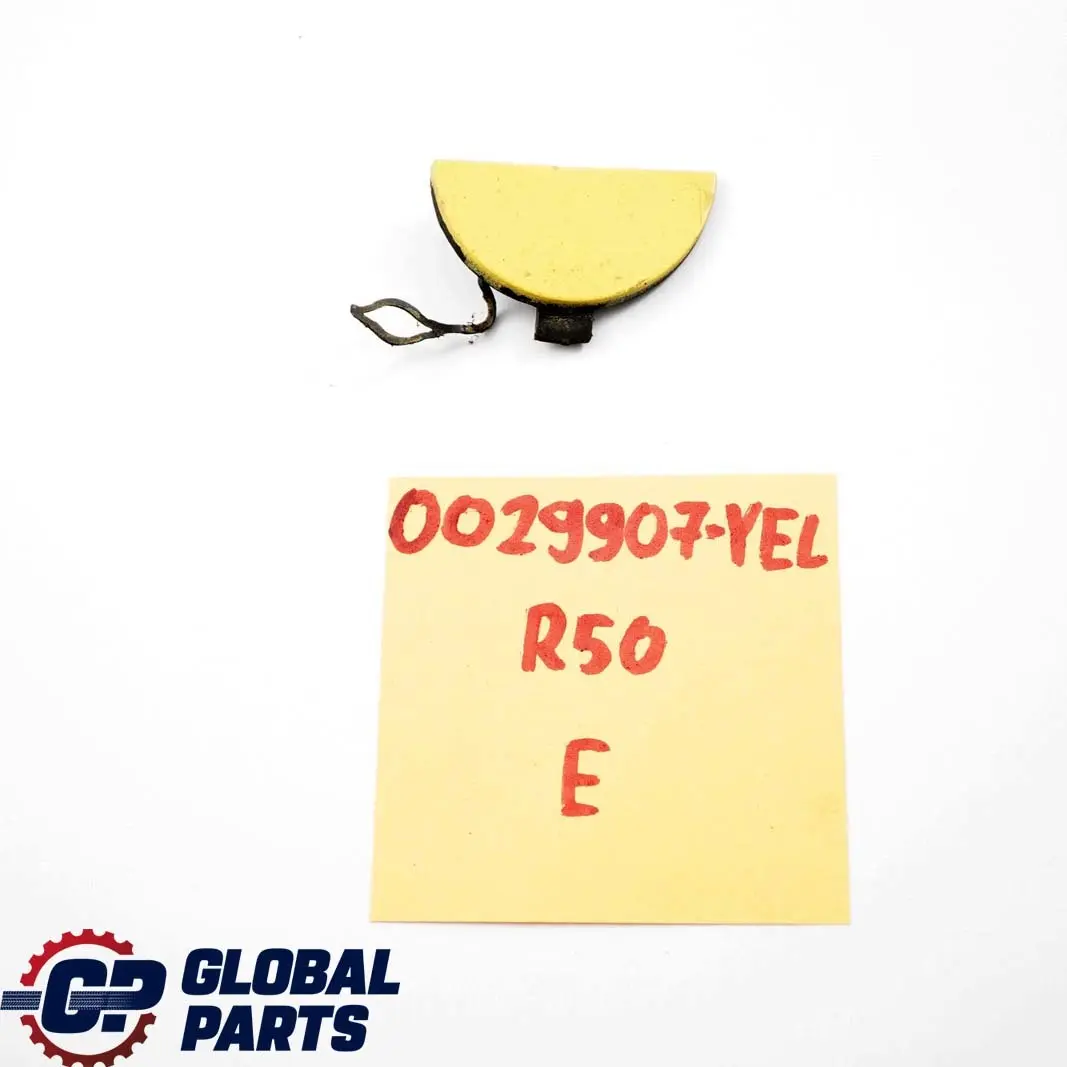 Parachoques Delantero Ojo de Remolque Amarillo Líquido - 902 para Mini One Cooper R50 con número de pieza 0029907 Mini One Cooper R50 Parachoques Delantero Ojo de Remolque Amarillo Líquido - 902 - SKU P0029907-YEL - Número de pieza 0029907