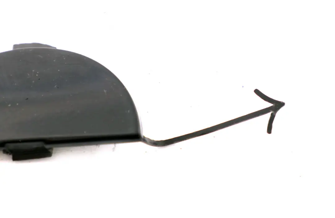 BMW Mini Cooper One R50 R53 Blende Abschleppöse Hinten Schwarz Black - SKU P0029929-BLK - Teilenummer 0029929