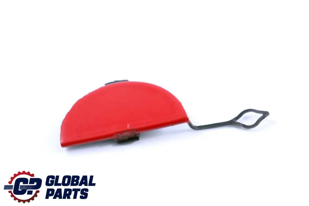 BMW Mini Cooper One R50 R53 Cover Towing Eye Rear Bumper Chili Red 851 - SKU P0029929-CHRED - Part number 0029929