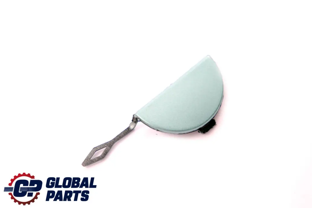 Towing Eye Rear Bumper Silk Green 901 to Mini Cooper One R50 R53 Cover with Part number 0029929 Mini Cooper One R50 R53 Cover Towing Eye Rear Bumper Silk Green 901 - SKU P0029929-SILK - Part number 0029929