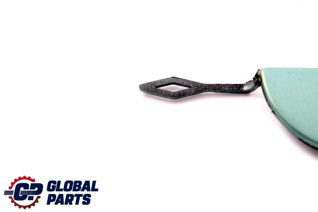 Towing Eye Rear Bumper Silk Green 901 to Mini Cooper One R50 R53 Cover with Part number 0029929 Mini Cooper One R50 R53 Cover Towing Eye Rear Bumper Silk Green 901 - SKU P0029929-SILK - Part number 0029929