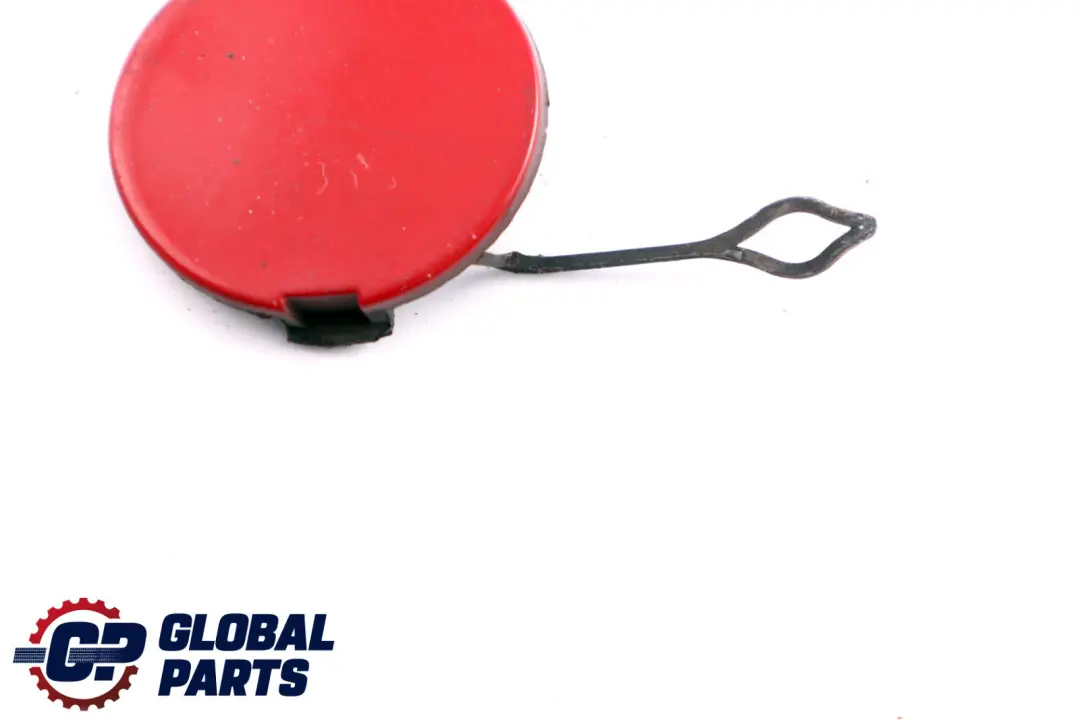 Copertura Traino Paraurti Posteriore Rosso Chili per Mini Cooper One R50 R52 R53 con numero di parte 0029958 Mini Cooper One R50 R52 R53 Copertura Traino Paraurti Posteriore Rosso Chili - SKU P0029958-CHRED - Numero di parte 0029958