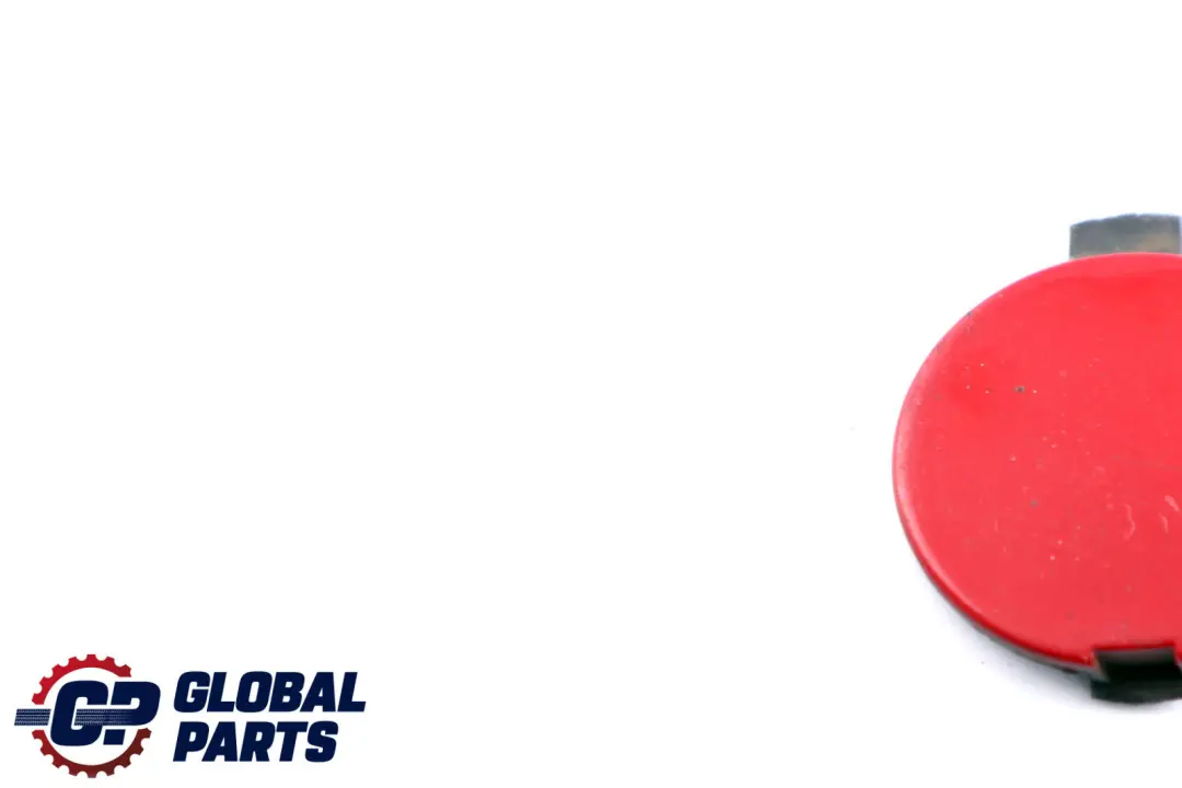 Towing Eye Rear Bumper Chili Red to Mini Cooper One R50 R52 R53 Cover with Part number 0029958 Mini Cooper One R50 R52 R53 Cover Towing Eye Rear Bumper Chili Red - SKU P0029958-CHRED - Part number 0029958