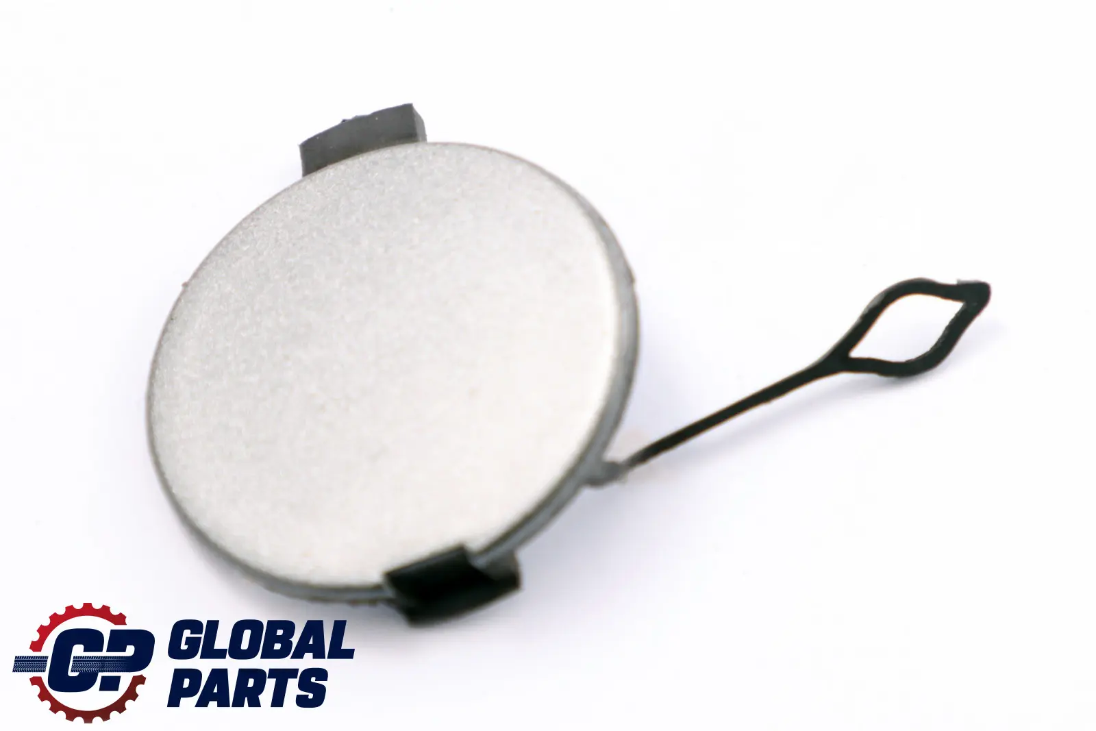 Mini Cooper R50 R52 R53 Copertura Paraurti posteriore Towing Eye argento scuro