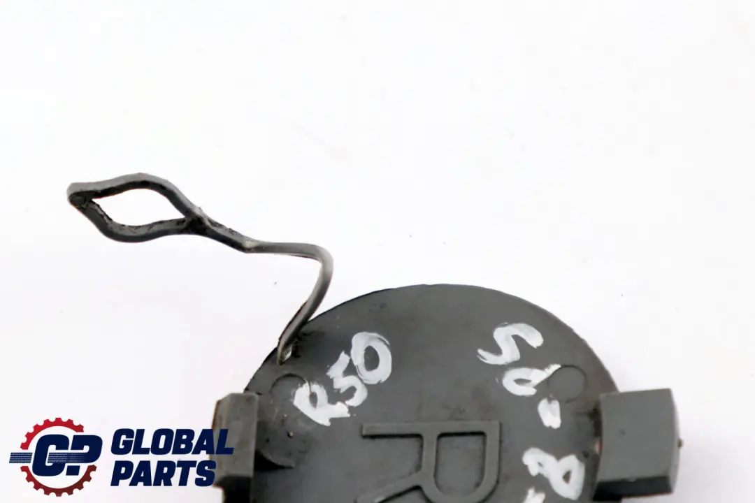 Mini Cooper One R50 R52 R53 Cover Towing Eye Paraurti Posteriore Argento Puro - SKU 0029958-PS - Numero di parte 0029958