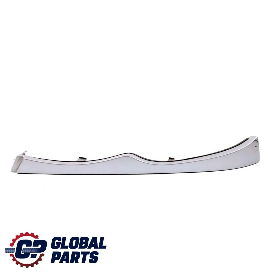 BMW 3 E46 Front Headlight Grille Cover Left N/S Trim Silbergrau Silver Grey A08 - SKU P0030404-SBG - Part number 0030404