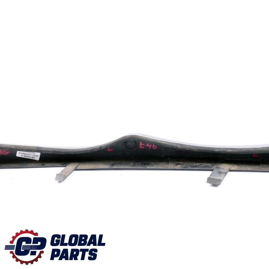 BMW 3 E46 Front Headlight Grille Cover Left N/S Trim Silbergrau Silver Grey A08 - SKU P0030404-SBG - Part number 0030404