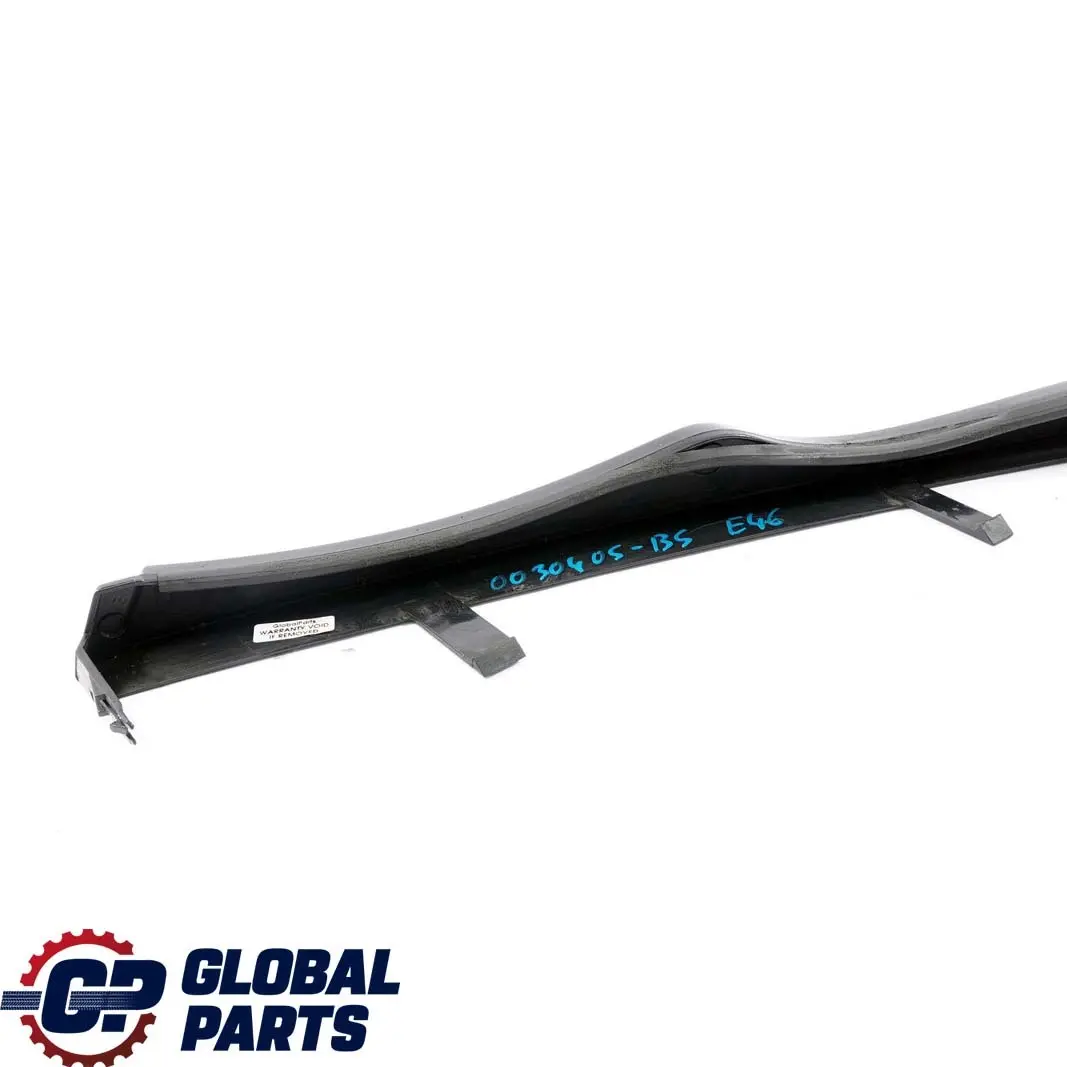 BMW 3 E46 Scheinwerfer Abdeckung Blende Vorne Rechts Black Sapphire Schwarz - SKU P0030405-BS - Teilenummer 0030405
