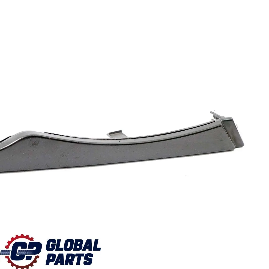BMW 3 E46 Front Headlight Grille Cover Right O/S Trim Black Sapphire Metallic - SKU P0030405-BS - Part number 0030405
