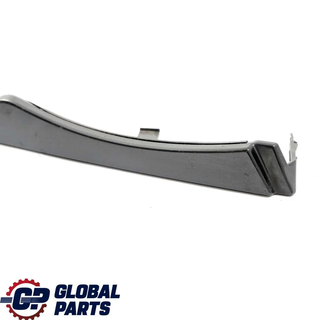 BMW 3 E46 Front Headlight Grille Cover Right O/S Trim Black Sapphire Metallic - SKU P0030405-BS - Part number 0030405