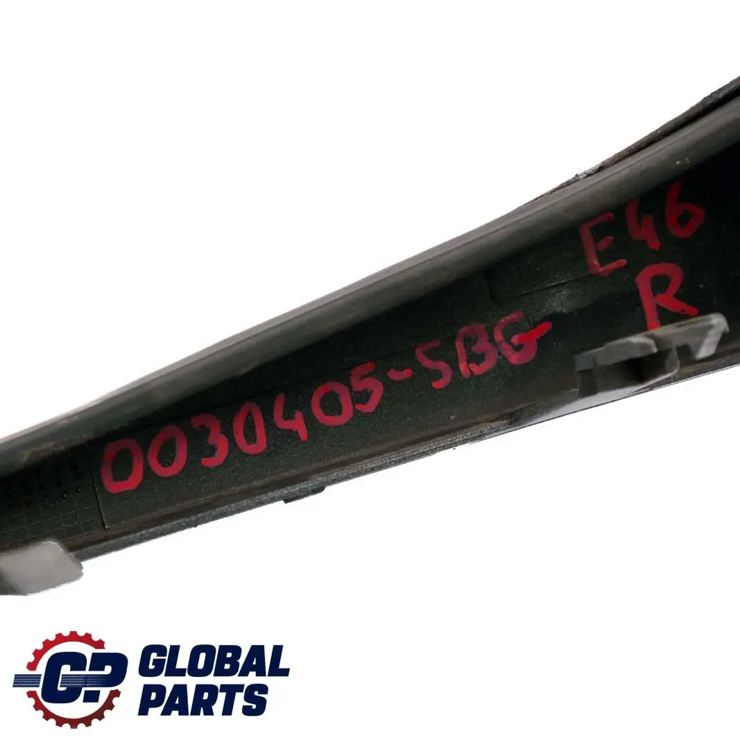 BMW 3 er E46 Scheinwerfer Abdeckung Blende Vorne Rechts Silbergrau A08 - SKU P0030405-SBG - Teilenummer 0030405