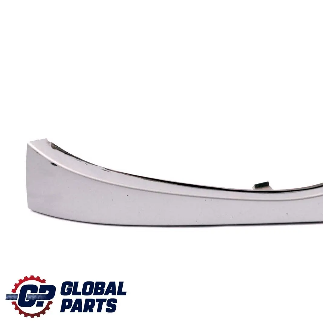 BMW 3 E46 Front Headlight Grille Cover Right O/S Trim Silbergrau Silver Grey - SKU P0030405-SBG - Part number 0030405
