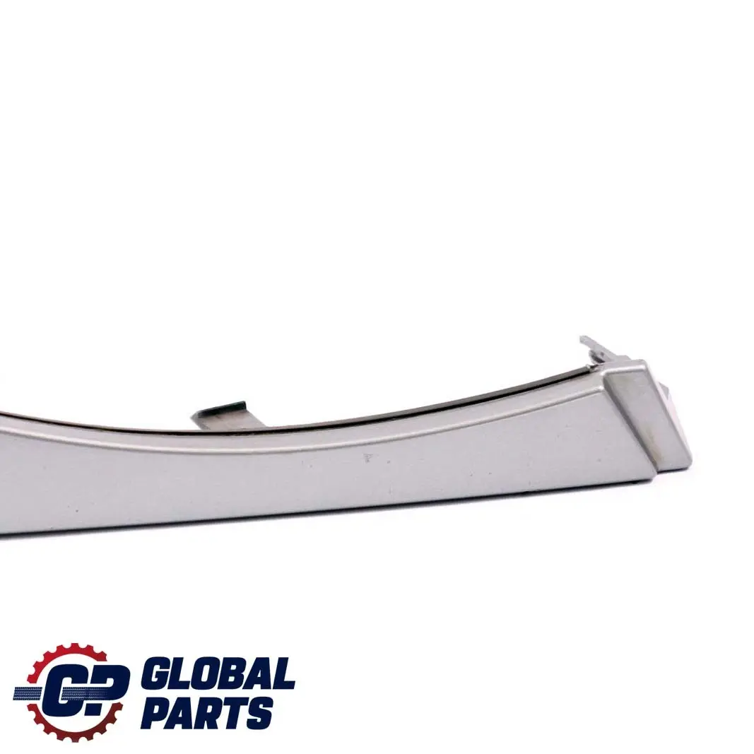 BMW 3 E46 Front Headlight Grille Cover Right O/S Trim Silbergrau Silver Grey - SKU P0030405-SBG - Part number 0030405