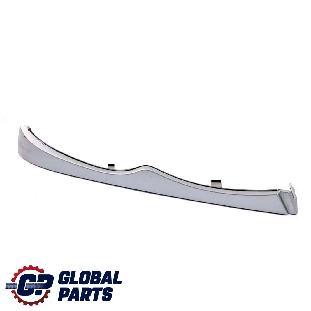 BMW 3 E46 Front Headlight Grille Cover Right O/S Trim Silbergrau Silver Grey - SKU P0030405-SBG - Part number 0030405
