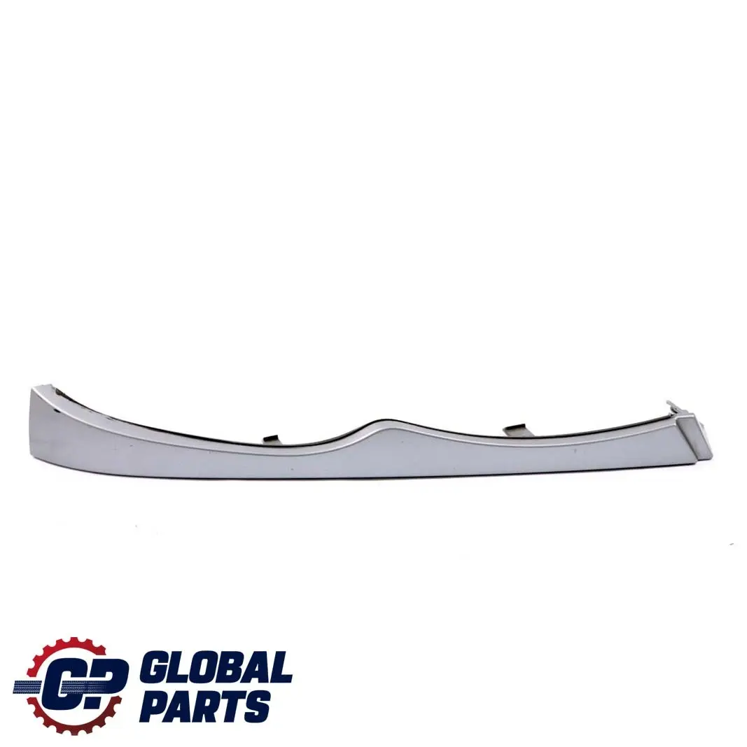 BMW E46 Rejilla Delantera Tapa Del Faro Derecho Trim Silbergrau Gris Plata