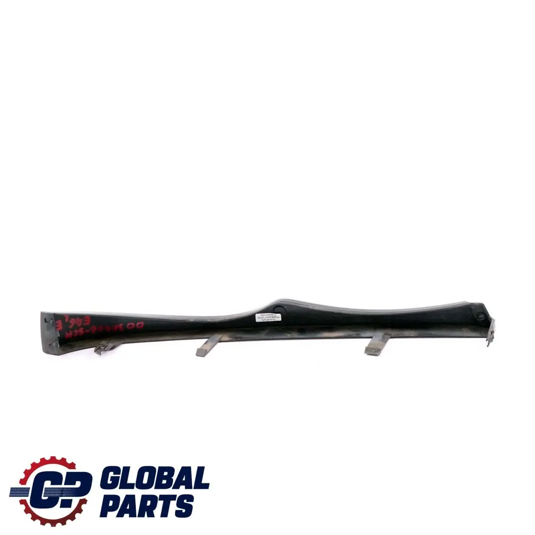 BMW 3 er E46 Wasserfangleiste Links Schwarz 2 Black 668 - SKU P0030406-SCH - Teilenummer 0030406
