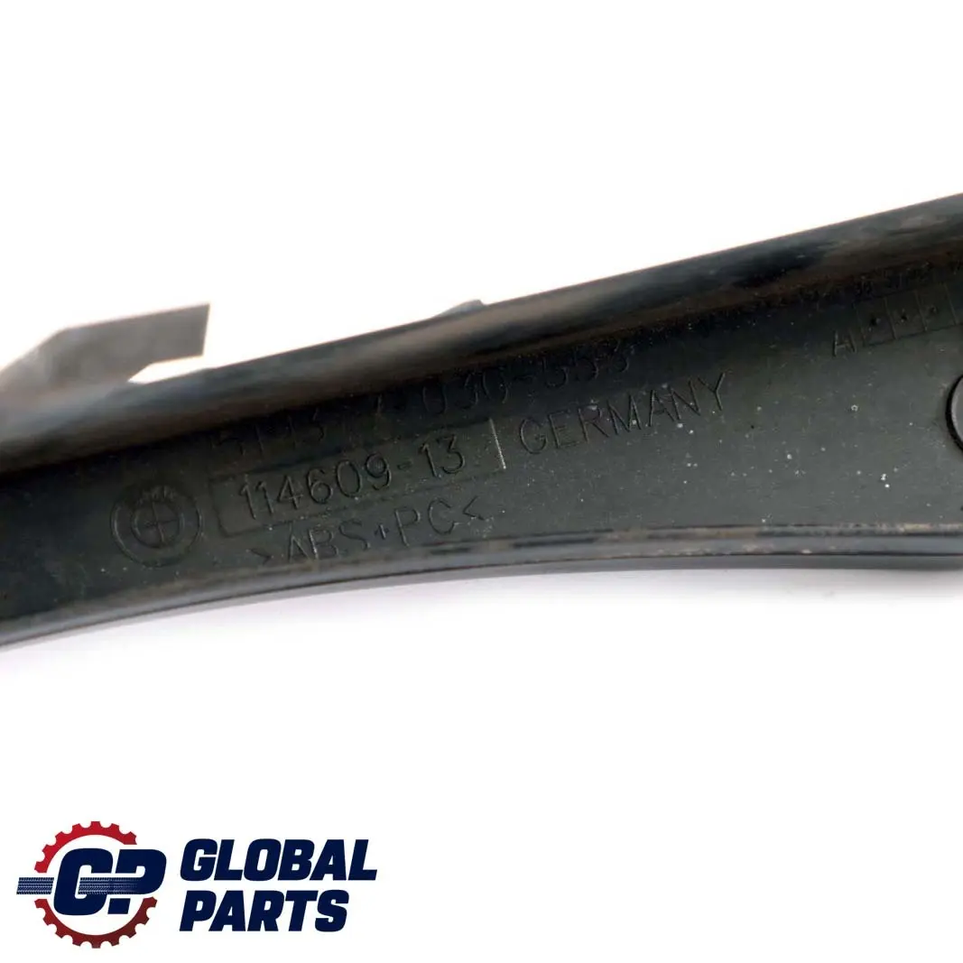 BMW 3 er E46 Wasserfangleiste Links Schwarz 2 Black 668 - SKU P0030406-SCH - Teilenummer 0030406
