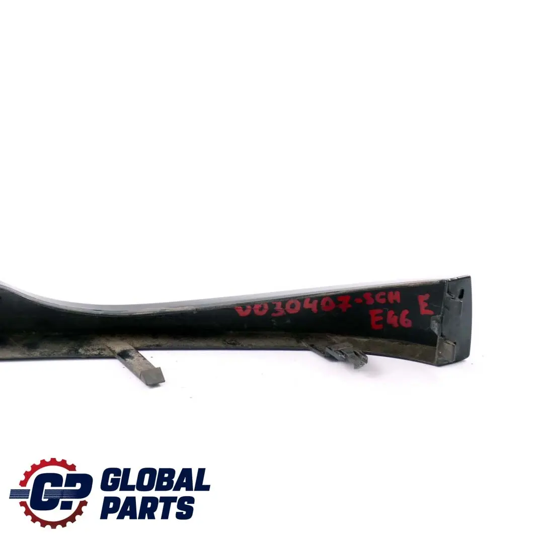 BMW 3 er E46 Wasserfangleiste Rechts Schwarz 2 Black 668 - SKU P0030407-SCH - Teilenummer 0030407