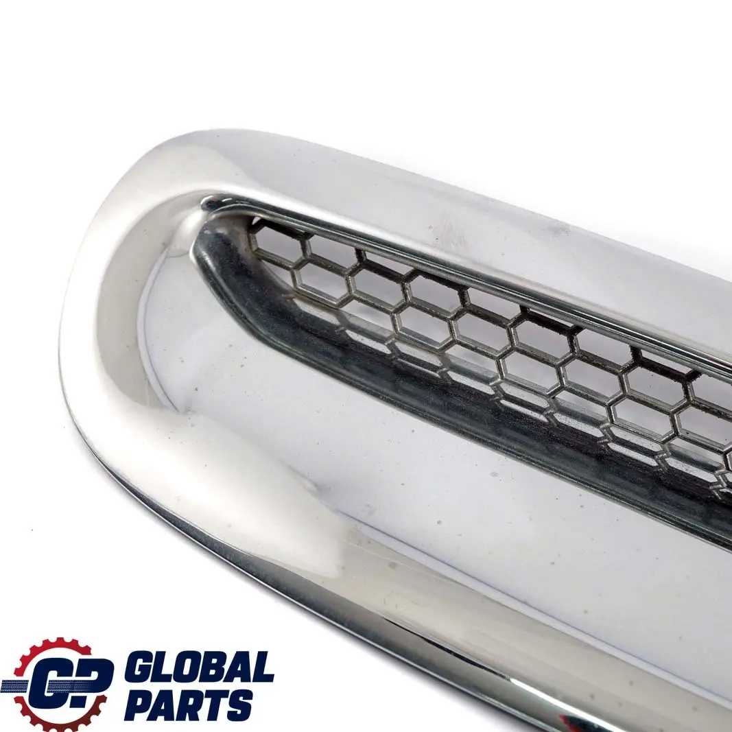 Toma de Aire Tapa Frontal Cromo para Mini Cooper S R53 con número de pieza 1473011 Mini Cooper S R53 Toma de Aire Tapa Frontal Cromo - SKU P0030565-CHR - Número de pieza 1473011