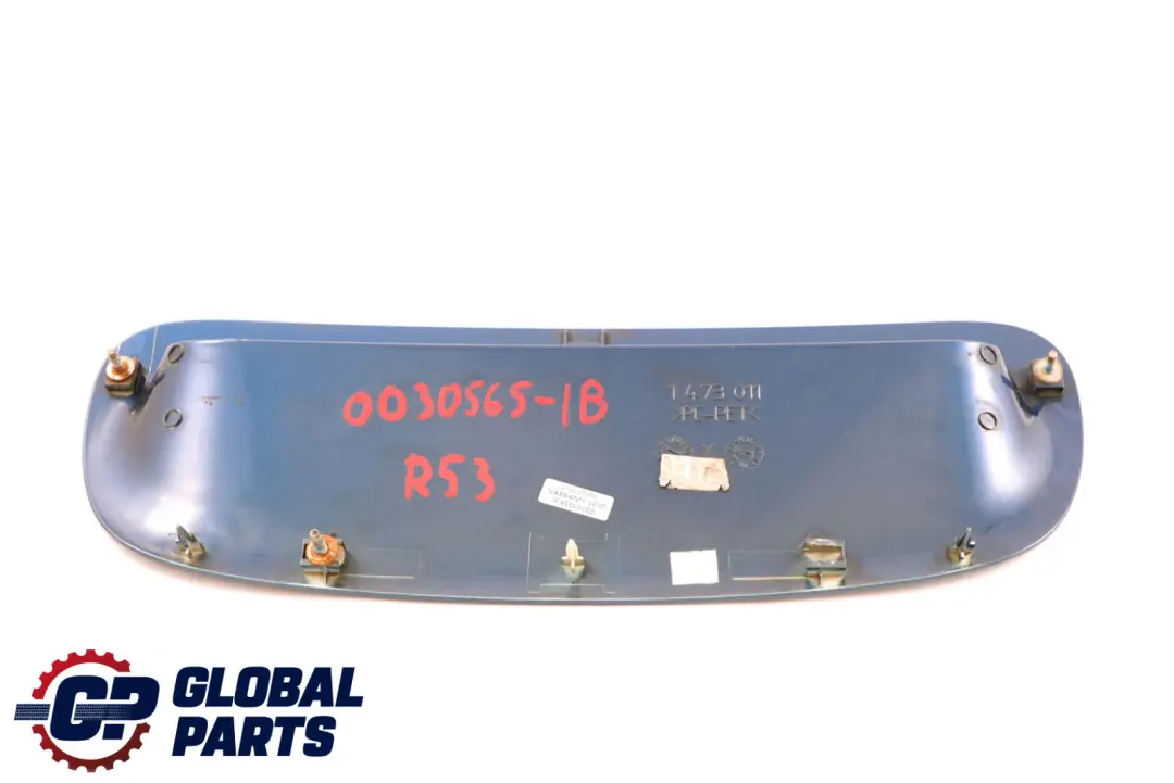 Lufteinlass Frontklappe Indi Blue 862 Blau 1473011 für BMW MINI Cooper S R53 mit Teilenummer 0030565 BMW MINI Cooper S R53 Lufteinlass Frontklappe Indi Blue 862 Blau 1473011 - SKU P0030565-IB - Teilenummer 0030565