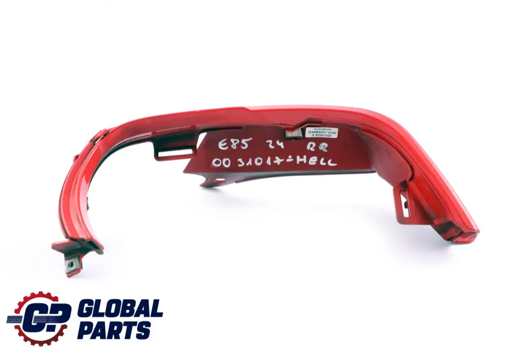 BMW Z4 Series E85 Frame Cover Light Rear Left N/S Hellrot - 314 - SKU P0031017-HEEL - Part number 0031017