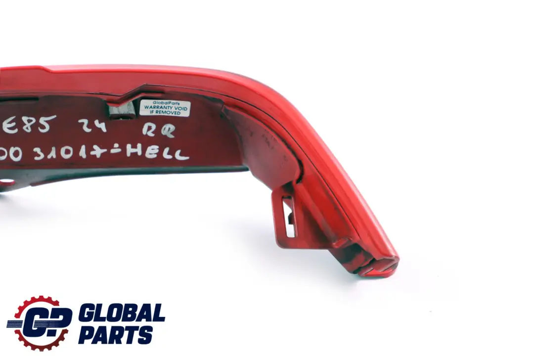 BMW Z4 Series E85 Frame Cover Light Rear Left N/S Hellrot - 314 - SKU P0031017-HEEL - Part number 0031017
